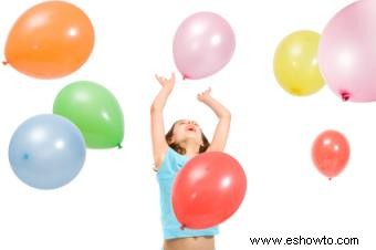 Alternativas a los globos de helio para fiestas 