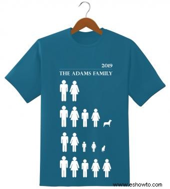 Ideas de camisetas de reunión familiar 