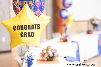 Ideas para decorar la fiesta de graduación