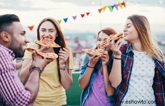 Ideas para fiestas con pizza 