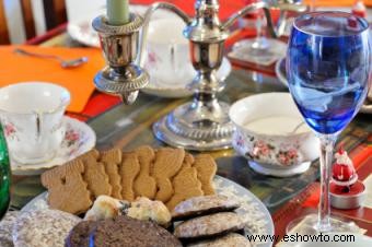 Ideas para decorar la mesa de la fiesta del té 