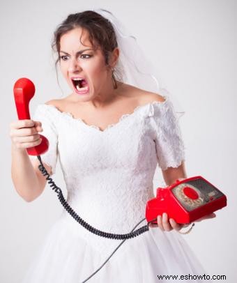7 desastres de bodas que realmente pueden suceder 