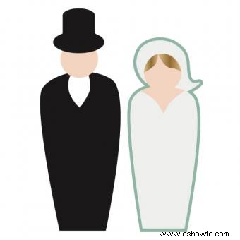 Clipart gratis de novias y novios 