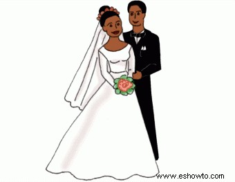 Clipart gratis de novias y novios 