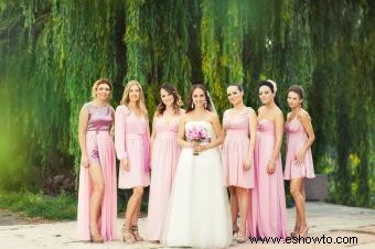 Ideas para vestidos informales de dama de honor