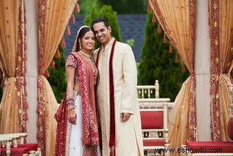 Atuendo de boda hindú para hombre