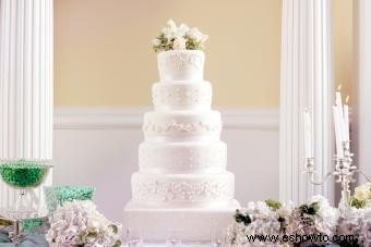 Precios del pastel de bodas