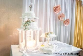 Precios del pastel de bodas