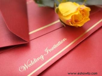 Kits de invitación de boda