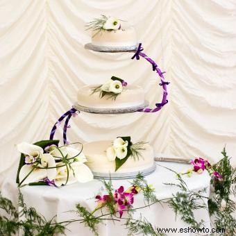 Pasteles de boda de cala