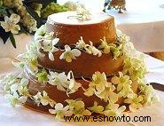 Pasteles de boda de chocolate