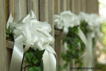 Cómo decorar un granero para una boda