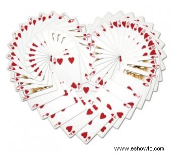 Baraja de cartas personalizada Lucky in Love Recuerdos de boda