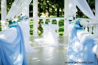 Decoraciones de boda para segundos matrimonios