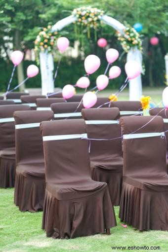 Decoraciones de boda para segundos matrimonios