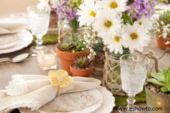 Ideas para bodas con temática de margaritas