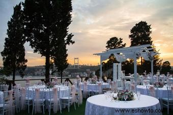 Cómo decorar un parque para una boda