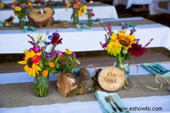 Cómo decorar un parque para una boda