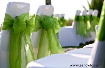 Cómo hacer lazos de boda