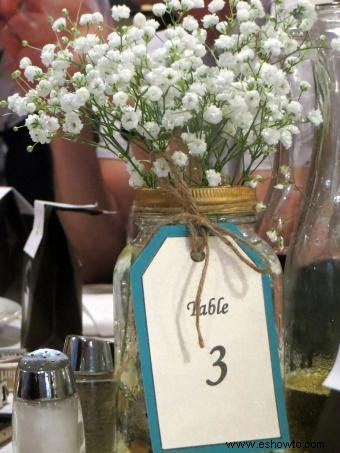 Ideas económicas para la decoración de bodas