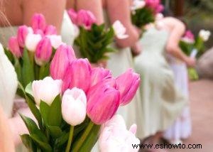 Colores de boda de primavera