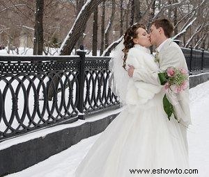 Temas de bodas de invierno