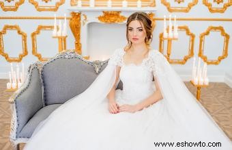 Estilos de vestidos de novia góticos