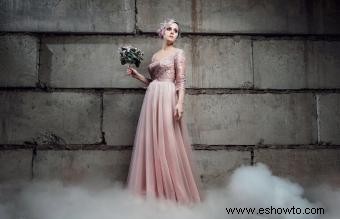 Estilos de vestidos de novia góticos