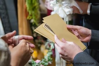 Cómo determinar los obsequios en efectivo apropiados para una boda