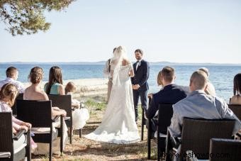 Etiqueta para sentarse en una boda