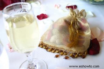 Bolsas de recuerdo de boda