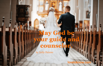 Deseos de boda cristiana:mensajes de fe y amor