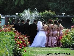 Ideas para una boda en el jardín