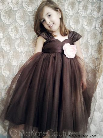 Vestido de niña de las flores Entrevista con Olivia Kate Couture