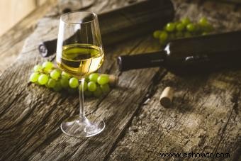 12 tipos de vino blanco seco