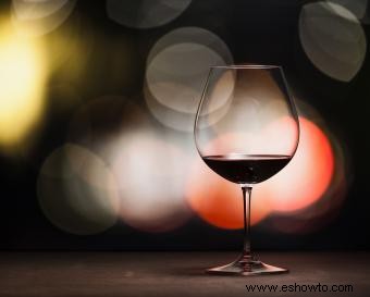 Guía de copas de globo para vino tinto con características y consejos