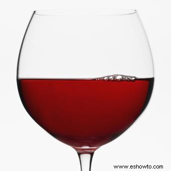 Guía de copas de globo para vino tinto con características y consejos