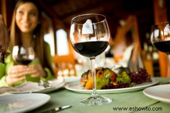 Tablas de maridaje de comidas y vinos