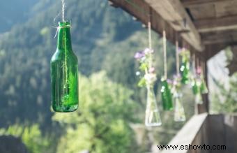 5 ideas sencillas y decorativas para manualidades con botellas de vino