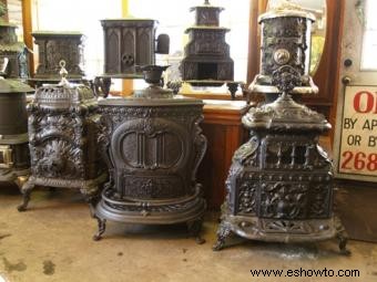 Valores y marcas de estufas antiguas de hierro fundido