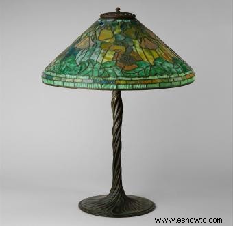 Lámparas Tiffany antiguas:guía de obras maestras icónicas