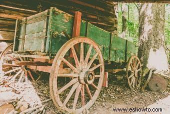 ¿Qué hace que los carros de granja antiguos sean tan únicos?