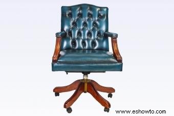 Opciones de sillas de oficina antiguas para asientos elegantes 