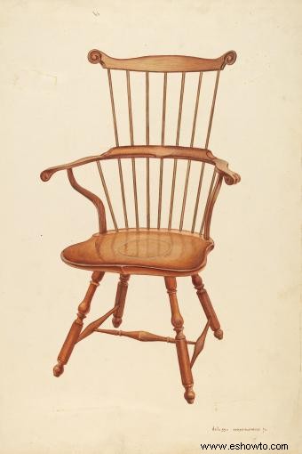 Cómo identificar con precisión sillas Windsor antiguas
