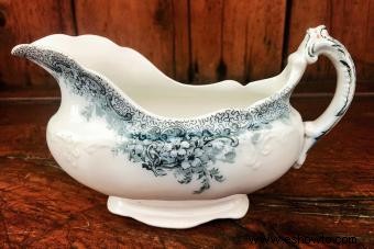 Transferware azul y blanco antiguo:consejos para coleccionar