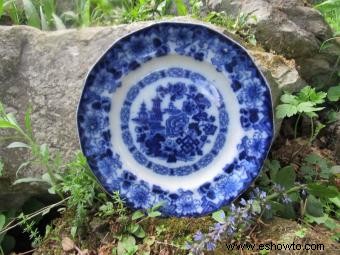 Flow Blue Antique China:precios y patrones