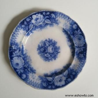 Flow Blue Antique China:precios y patrones