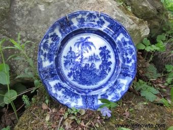 Flow Blue Antique China:precios y patrones