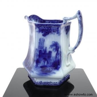 Flow Blue Antique China:precios y patrones