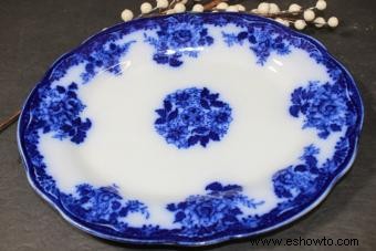 Flow Blue Antique China:precios y patrones